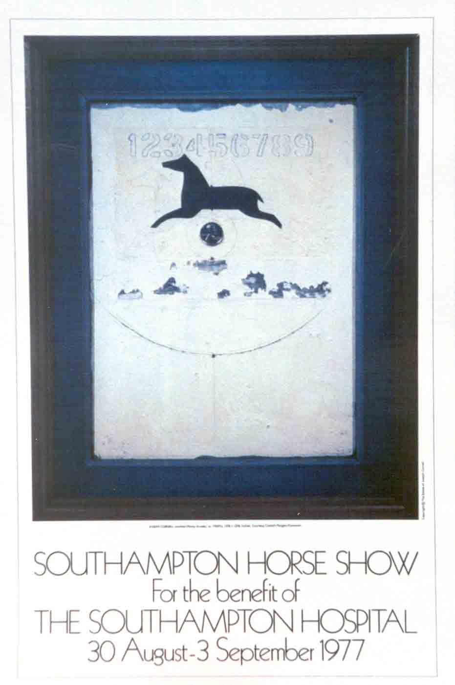 1977 Joseph Cornell Hampton Classic Poster