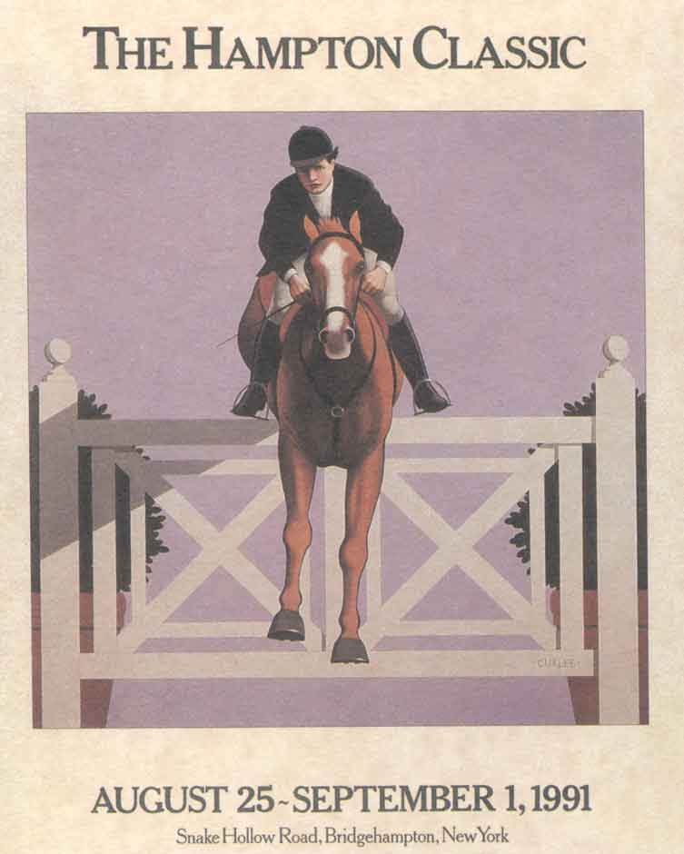 1991 Hampton Classic Poster