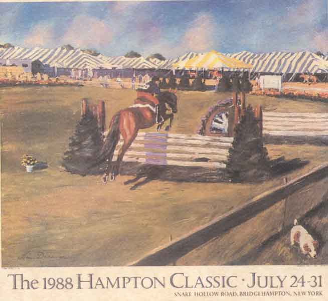 1988 Hampton Classic Poster
