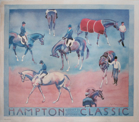 1982 Hampton Classic Poster
