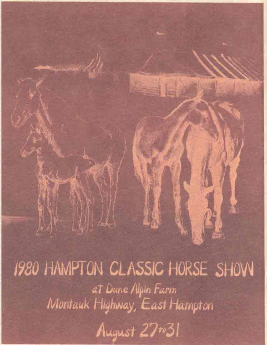 1980 Hampton Classic Poster